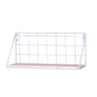 Półka ścienna, loft, biała, 25 cm