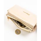 Portfel, beżowy, skóra ekologiczna, Peterson