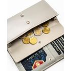 Portfel, biały, skóra ekologiczna, Peterson