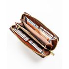 Portfel, brązowy, skóra ekologiczna, Rovicky