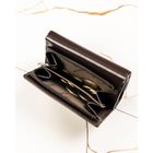 Portfel, brązowy, skórzany, RFID, Peterson