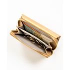 Portfel, ciemnobeżowy, skóra ekologiczna, RFID, Peterson