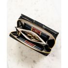 Portfel, czarny, skóra ekologiczna, Peterson