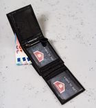 Portfel, czarny, skórzany, Peterson