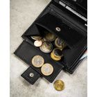 Portfel, czarny, skórzany, RFID, Rovicky