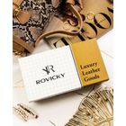 Portfel, czarny, skórzany, RFID, Rovicky