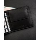 Portfel, czarny, skórzany, Ronaldo