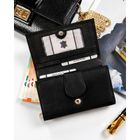 Portfel, czarny, skórzany, Rovicky