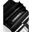 Portfel, czarny, skórzany, Rovicky