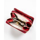 Portfel, czerwony, skórzany, Peterson