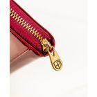 Portfel, czerwony, skórzany, Peterson