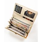 Portfel, ecru, Peterson