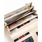 Portfel, ecru, Peterson