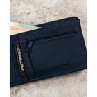 Portfel, granatowy, skóra ekologiczna, Peterson