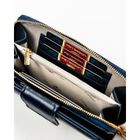 Portfel, granatowy, skóra ekologiczna, Peterson