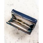 Portfel, granatowy, skóra ekologiczna, Peterson