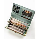 Portfel, jasnozielony, Peterson