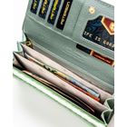 Portfel, jasnozielony, Peterson