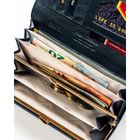 Portfel, niebieski, Peterson