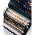 Portfel, niebieski, RFID, Peterson