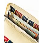 Portfel-piórnik, mix, skóra naturalna i ekologiczna, Peterson