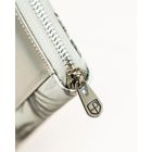 Portfel-piórnik, szary, skóra naturalna i ekologiczna, Peterson