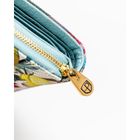 Portfel, skórzany, kwiatowy wzór, Peterson