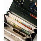 Portfel, zielony, RFID, Peterson