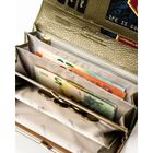 Portfel, złoty, RFID, Peterson