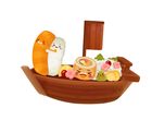 Rebel, Sushi Roll, gra kościana