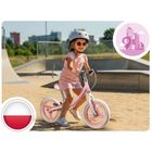 Ricokids, Fun Adventure, rowerek biegowy, biało-różowy