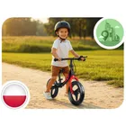 Ricokids, Fun Adventure, rowerek biegowy, czarno-czerwony