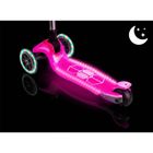 Ricokids, Jelly, hulajnoga 3-kołowa, balansowa, świecąca w ciemności, różowa