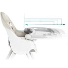 Ricokids, Milo, krzesełko do karmienia ze stolikiem, szare