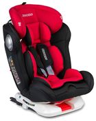 Ricokids, Spinway Pro, fotelik samochodowy, isofix, 0-36 kg, czerwony