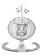 Ricokids, wielofunkcyjny leżaczek bujaczek, biało-szary