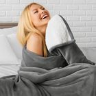 Ruhhy, koc dwustronny, ciemnoszary, 150-200 cm