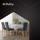 Ruhhy, pokrowce na krzesła, ciemnoszare, 6 szt.