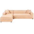 Ruhhy, pokrowiec na kanapę, beżowy, 145-185 cm