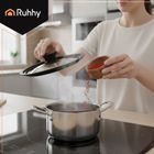 Ruhhy, pokrywka silikonowa, 3w1, 18/20/22 cm, 25563