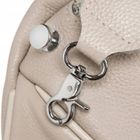 Saszetka na biodro, nerka, beżowa, skóra ekologiczna, Rovicky