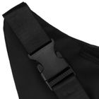 Saszetka na biodro, nerka, czarna, Peterson