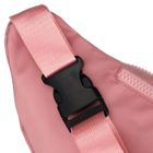 Saszetka na biodro, nerka, różowa, Peterson