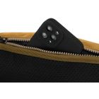 Saszetka na biodro, nerka, żółta, Peterson