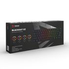 Savio, Blackout X2, klawiatura mechaniczna, outemu, brzoskwiniowy Silent, Hot Swap