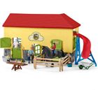 Schleich, Farm World, Końska stajnia, zestaw, 42485