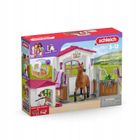 Schleich, Horse Club, Boks dla koni z budą dla psa, zestaw, 72218