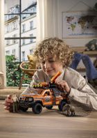 Schleich, Wild Life, Pojazd poszukiwaczy przygód w dżungli, zestaw, 42720