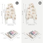 Sensillo, Króliczki, śpiworek do spania, TOG 1.0, rozmiar XL, beżowy