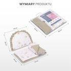 Sensillo, Teddy, komplet do wózka muślin, szary